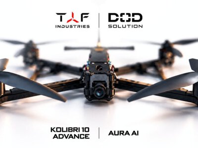 TAF Industries і DOD Solution інтегрували ШІ-модуль у FPV-дрон «Колібрі 10” Advance»
