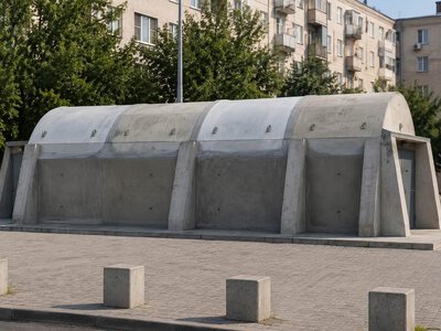 У Франківській громаді оголосили тендер на закупівлю перших п’яти мобільних укриттів