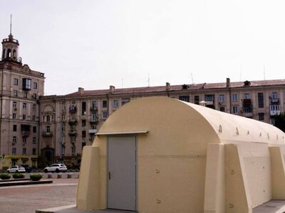Де у Запоріжжі з’являться нові модульні укриття: 50 споруд передало УВКБ ООН