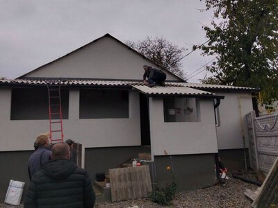 У 17 будинках Вінниці, пошкоджених внаслідок нічної атаки 25 жовтня, виконали ізоляційні роботи