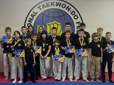 Кременчуцькі таеквондисти здобули чотири медалі на чемпіонаті України в Житомирі