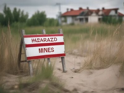 Мешканців Херсона закликають бути обережними через мінну небезпеку