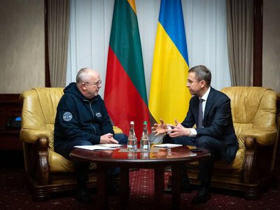 Корецький зустрівся з головою Сейму Литви: про що домовилися