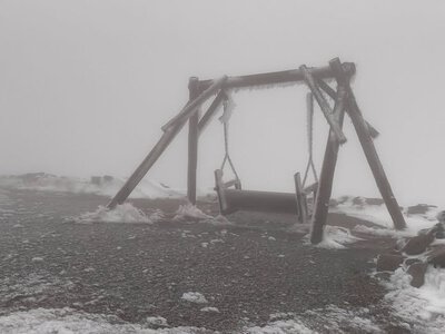 Перші зимові прояви в Карпатах: на Чорногорі тримається мороз