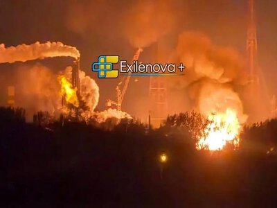 Російський Новомосковськ атакували дрони