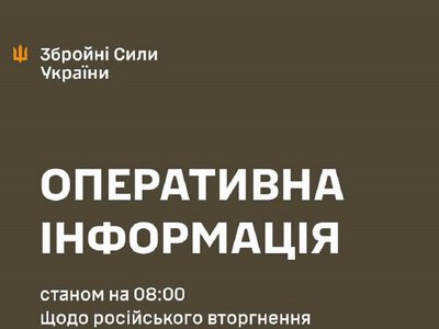Минулої доби на Харківщині окупанти 8 разів штурмували позиції ЗСУ