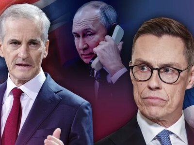 У відповідь на дзвінок лідерів Фінляндії та Норвегії Путін знову вимагав віддати Донбас і прочитав лекцію з історії