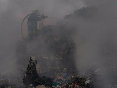 Недопалок став причиною масштабної пожежі на Вінниччині