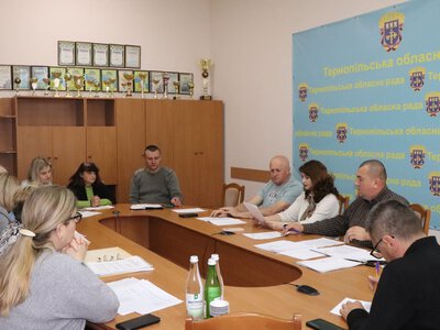 Засідання комісії соцзахисту Тернопільської облради