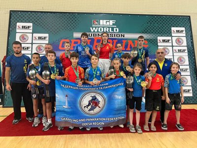 Спортсмени Одещини здобули 30 медалей на чемпіонатах світу з грепплінгу