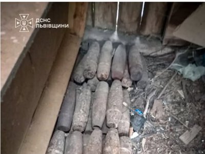 Небезпечна знахідка на Бущині: у господарській будівлі виявили старі снаряди
