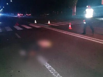У Новій Одесі мікроавтобус переїхав жінку, вона загинула на місці