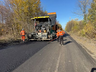 У Войнилові розпочали поточний середній ремонт автошляху Р-84 Бібрка – Калуш – Бурштин