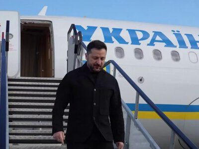 Зеленський приїхав у Нідерланди, де зустрінеться з прем’єр-міністром і королем