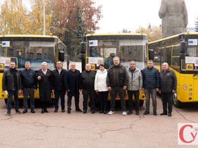 Шкільний автопарк Житомирщини поповнили п’ять нових автобусів