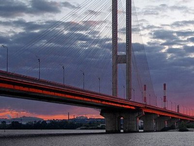 У КМДА розповіли про стан Південного моста після атаки РФ: конструкції та комунікації пошкоджені