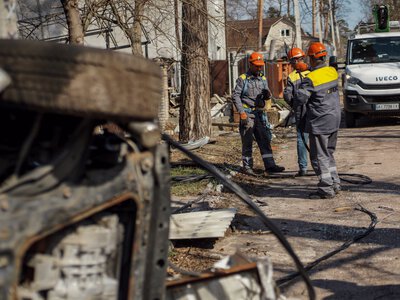 Конотоп пʼяту добу без світла: фахівці працюють над відновленням