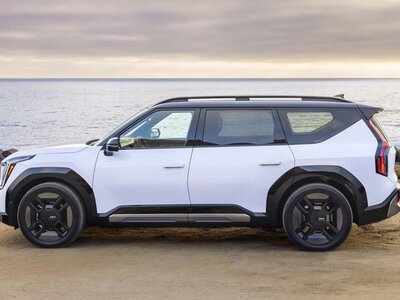 Кросовер Kia EV9 2027 отримав оновлення з підвищенням тяги на 36%