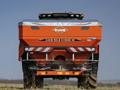 Kuhn оновила лінійку розкидачів добрив Axis 25
