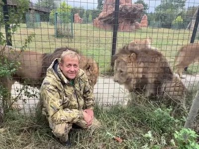 Олег Зубков планує вивозити тварин з окупованих Олешок