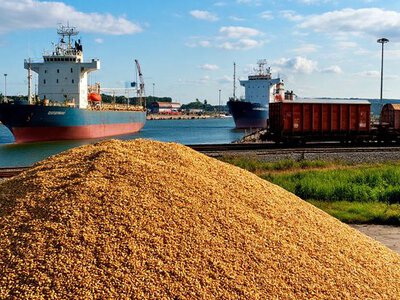 Росія відновила експорт зерна через порти Азовського моря після тримісячної зупинки через атаки українських дронів