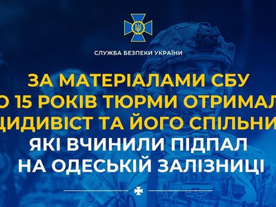Двох російських агентів засудили до 15 років ув’язнення за диверсію на залізниці