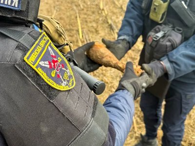 На Дубенщині знищили мінометну міну часів Другої світової війни