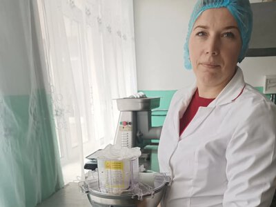 Забродівський ліцей отримав овочерізку для шкільної їдальні