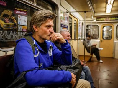 Зірка «Гри престолів» ночував у київському метро через загрозу російських атак