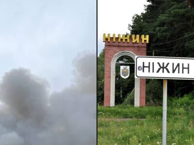 На Чернігівщині російський дрон вибухнув на подвірʼї школи