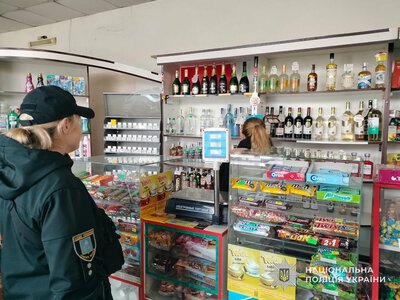 До 13 600 гривень штрафу: поліція Конотопа провела профілактичні рейди в магазинах