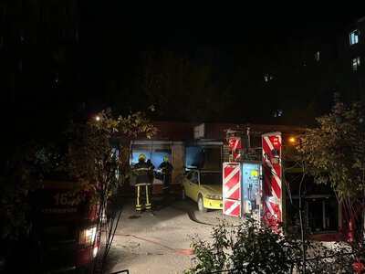 У центрі Кременчука горить вейпшоп: на місце викликали рятувальників
