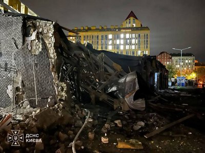 У Києві нічна атака вбила людину, є руйнування