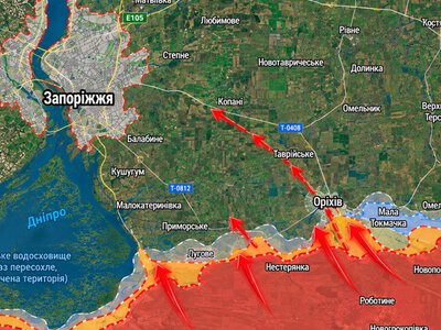 Російські війська просунулися біля Лугівського та Воздвижівки: ситуація на Запоріжжі