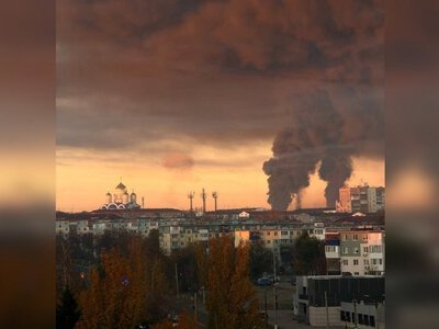 У Новокуйбишевську Самарської області нафтопереробний завод спалахнув одразу в 11 точках
