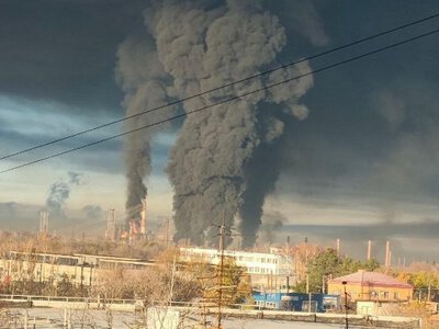 Пауза закінчилася: Україна атакувала НПЗ в Росії, виникла масштабна пожежа