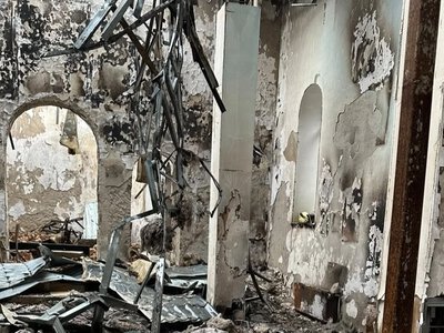  Який вигляд має храм святих апостолів Петра і Павла на Херсонщині після обстрілів. ФОТО 