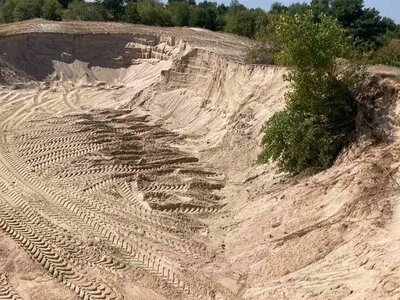 Волинська підприємиця нелегально видобула піску на майже 2 мільйони гривень