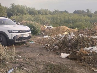 Поблизу села Рокити на Кременчуччині прибрали сміттєзвалище площею 120 м²