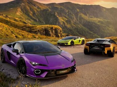 Lamborghini презентувала модель Temerario Tettonero: п’ять кольорових варіантів кузова з чорним дахом
