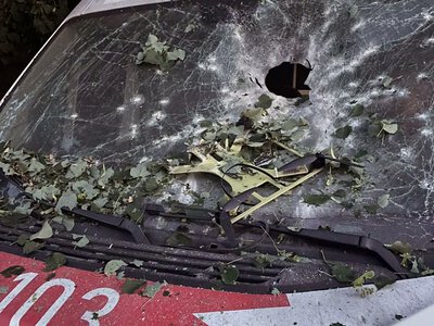 Росіяни знову полювали на автівку екстренки на Харківщині