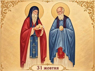 Преподобний Спиридон вів смиренне й побожне життя.