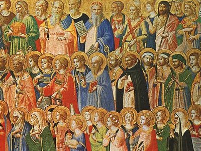  Церковний календар, 1 листопада. День всіх святих 